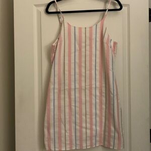 Striped Summer Dress by Promesa - Size Small